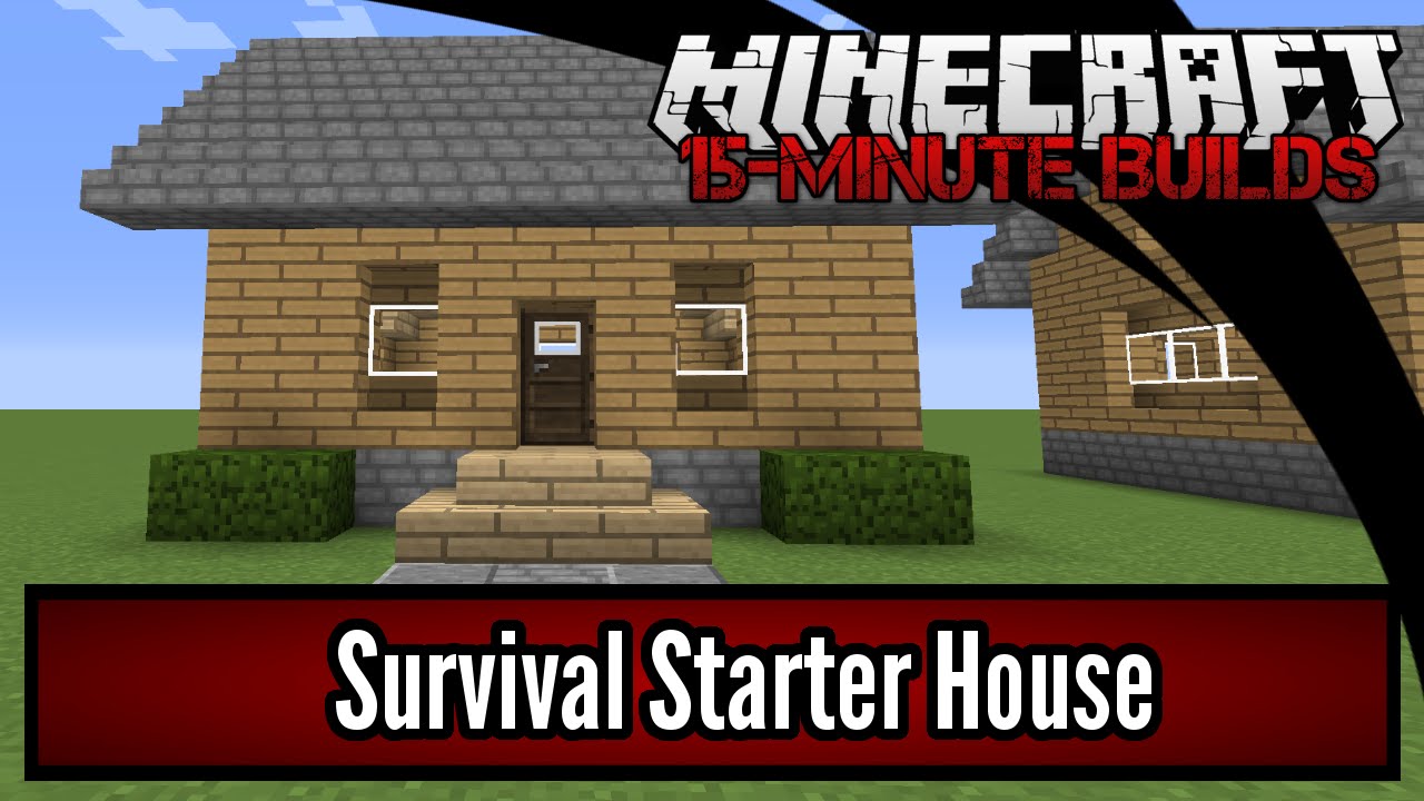 Minecraft 15-Minute Builds: Survival Starter House