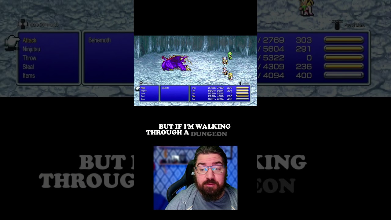 I know I wouldn't open it #finalfantasy4 #finalfantasy