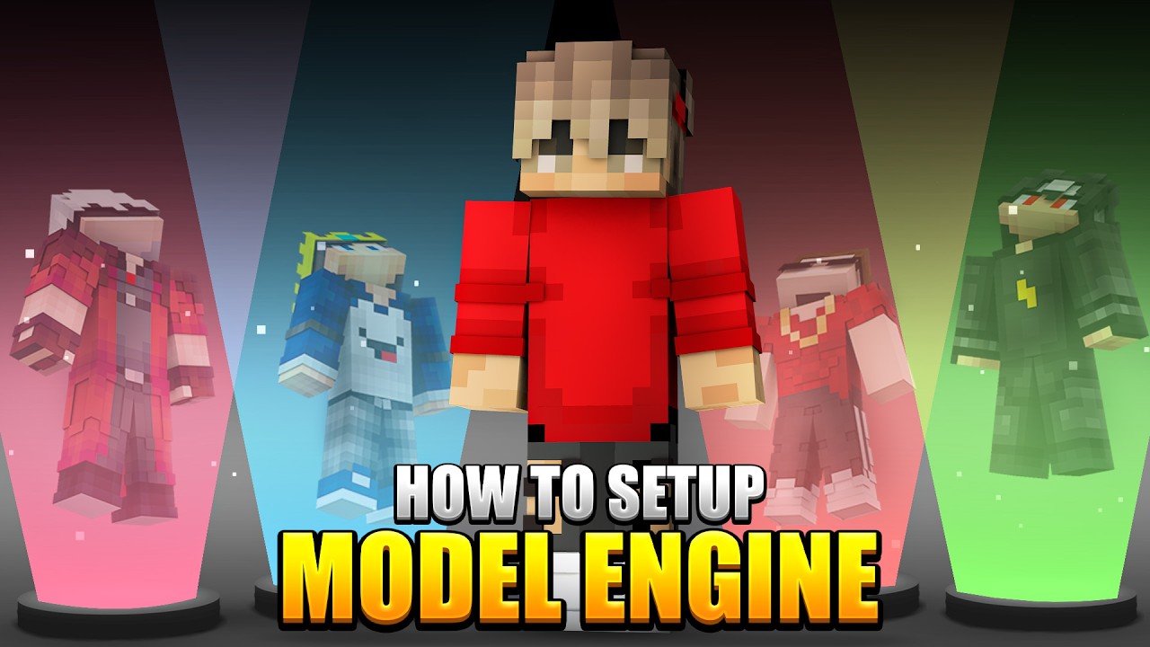 Add Custom Minecraft Models Using Model Engine Plugin