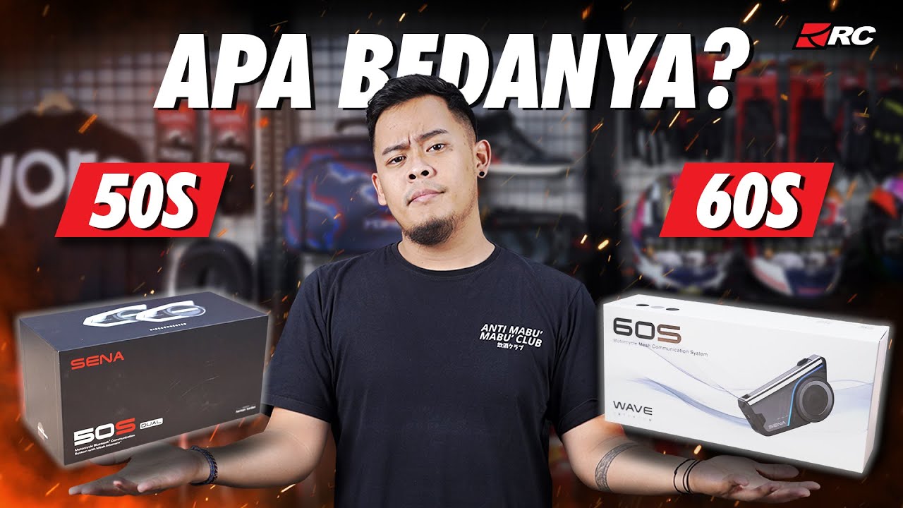 KOMPARASI INTERCOM SENA 50S & 60S ❗️❗️ PERBEDAANNYA SIGNIFIKAN TERNYATA 🔥