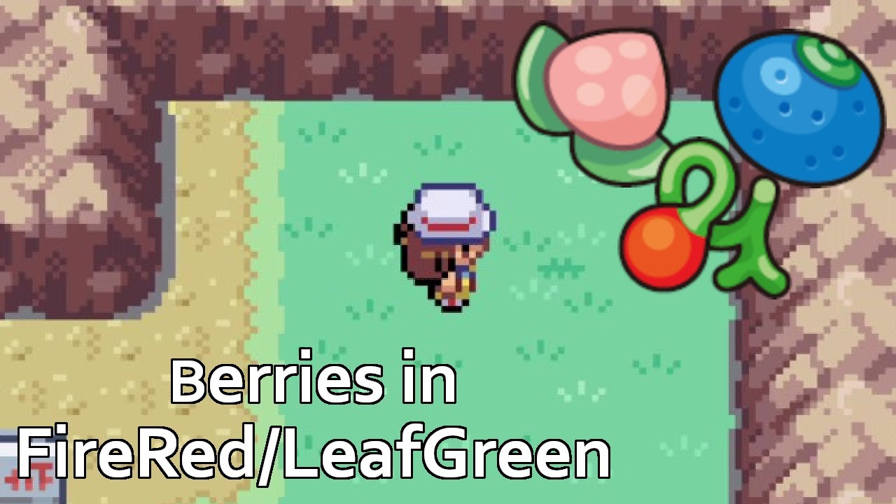 How to get berries in Pokemon FireRed and LeafGreen