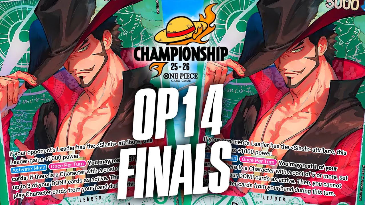 🔥 MIHAWK G VS MIHAWK G!! PARTIDA COMENTADA FINALS OP14 🔥 One Piece TCG