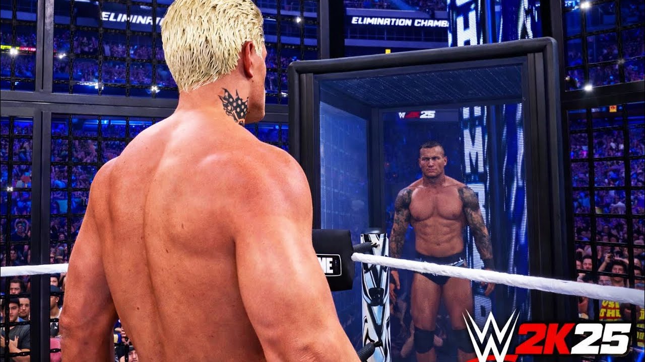 Elimination Chamber | Cody Rhodes vs Randy Orton vs AJ Styles vs Gunther vs Jacob Fatu vs Oba Femi 