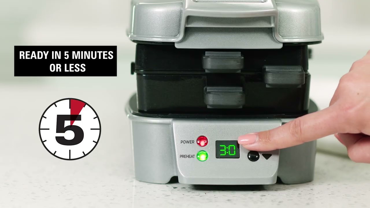 Hamilton Beach&reg; Sandwich Stacker&trade; Hot Sandwich Maker (25471)