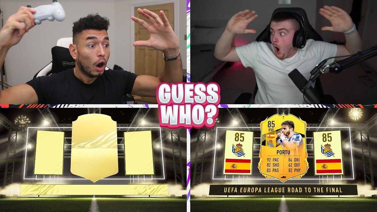 THIS IS BRUTAL!!! CRAZY *RTTF WEEK 2* GUESS WHO FIFA vs ItsHaber!!! (RTTF FIFA 21 PACKS)