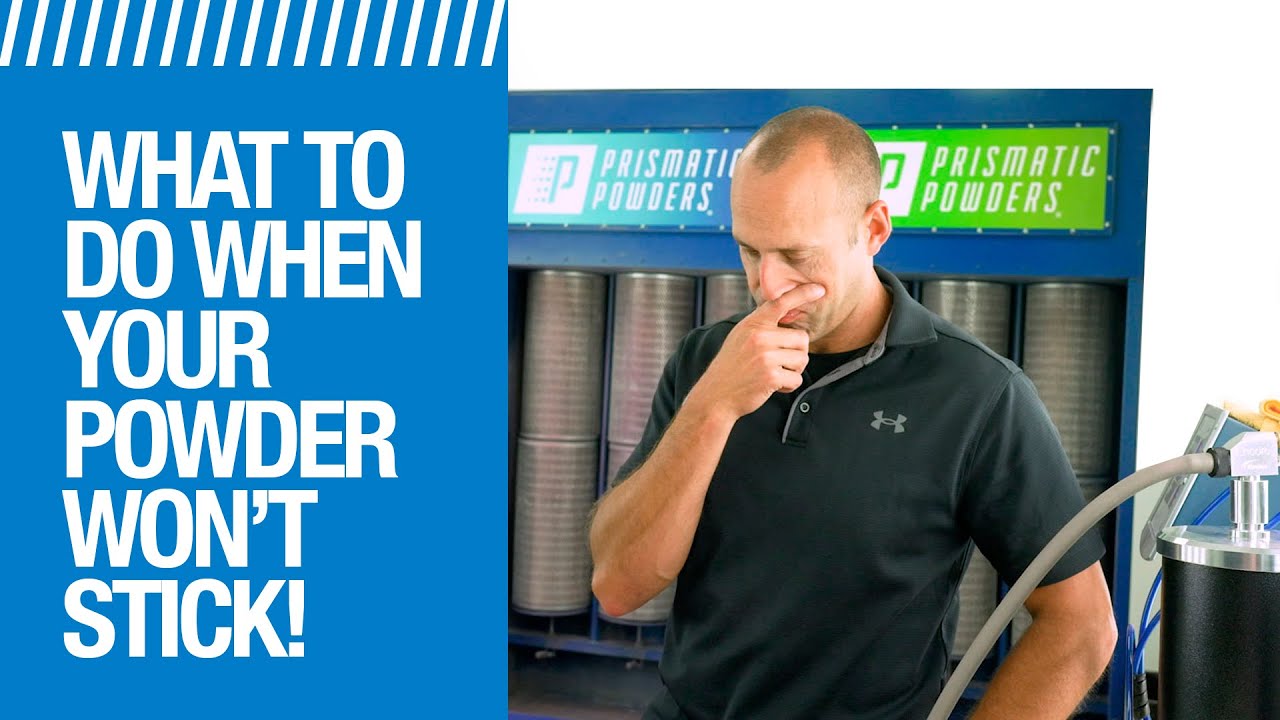 Here Is Why Your Powder Won't Stick and What to Do | Prismatic Powders®
