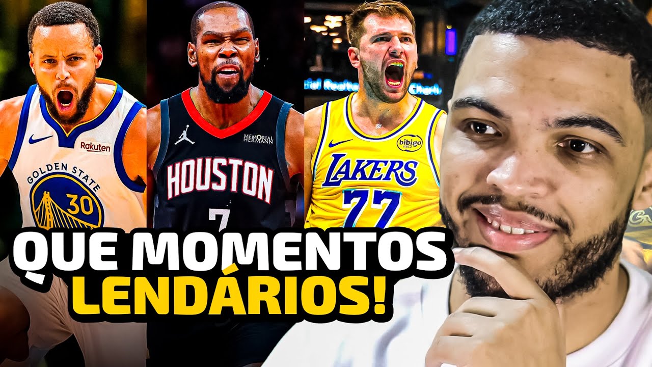 OS MOMENTOS MAIS VIRAIS DA NBA 2025-26 (30 MINUTOS INSANOS!) | React Golden Hoops