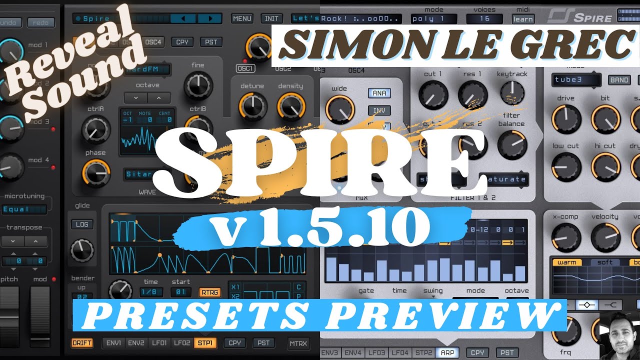 Reveal Sound | Spire 1.5.10 | Presets Preview (No Talking)