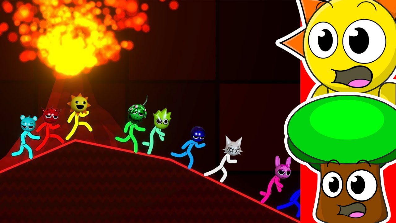 SPRUNKI ELIMINATION RACE!!!