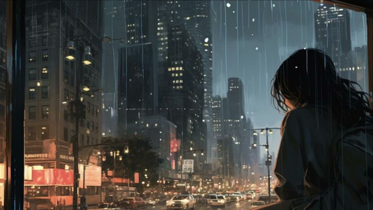 Cigarettes After Sex - Sunsetz  🌧️🌙 Chilled Vibes;  1 Hour of Rainy Night Ambience with