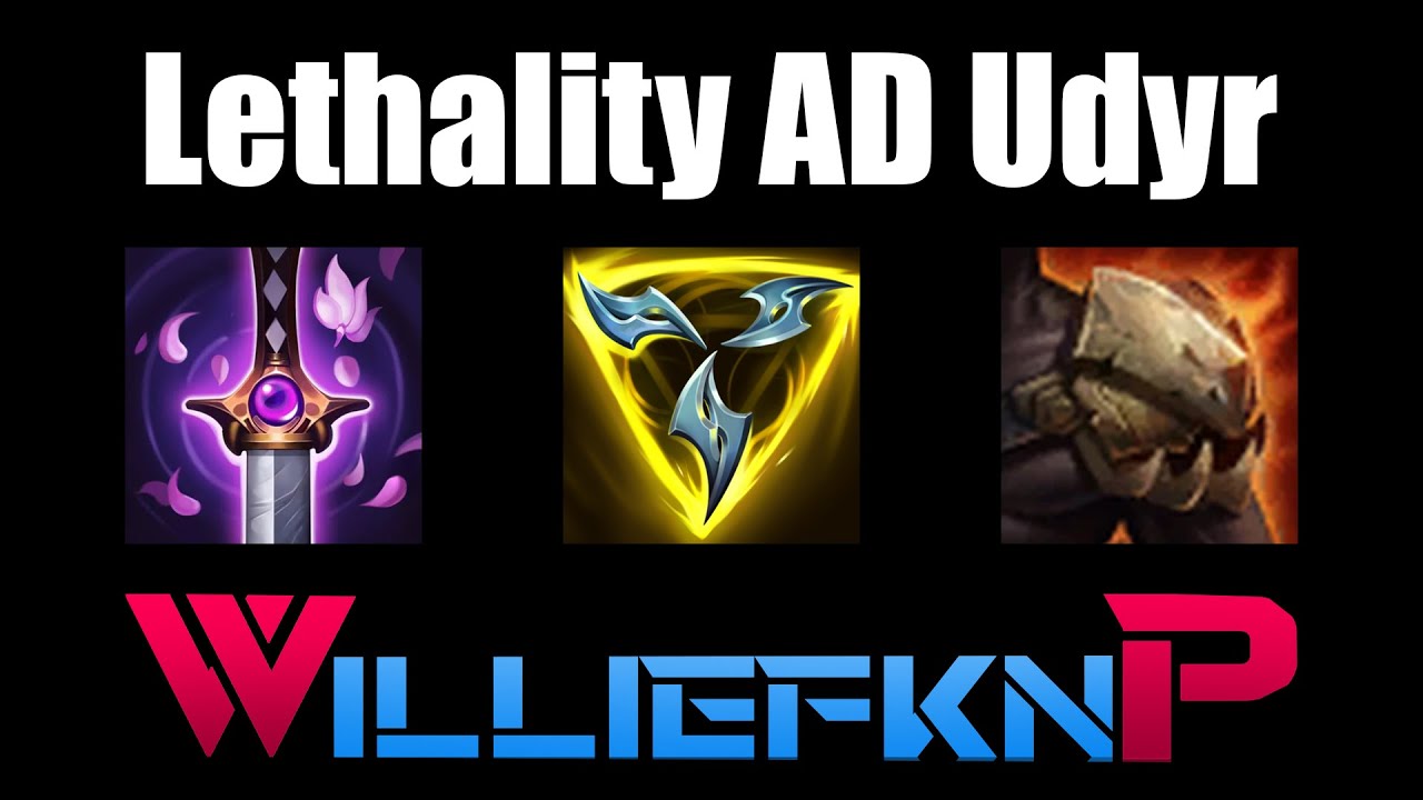Lethality AD Udyr in D1 - Fun Game - WilliefknP