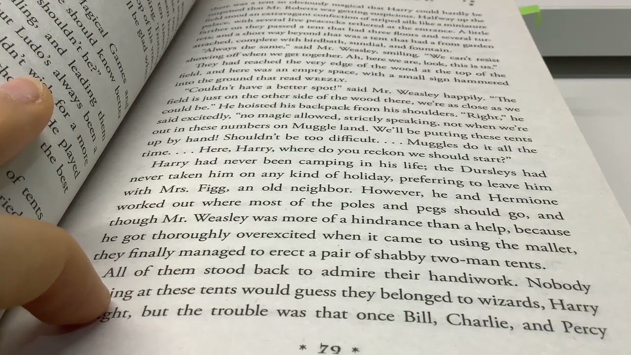 Harry Potter and the Goblet of Fire chapter 7