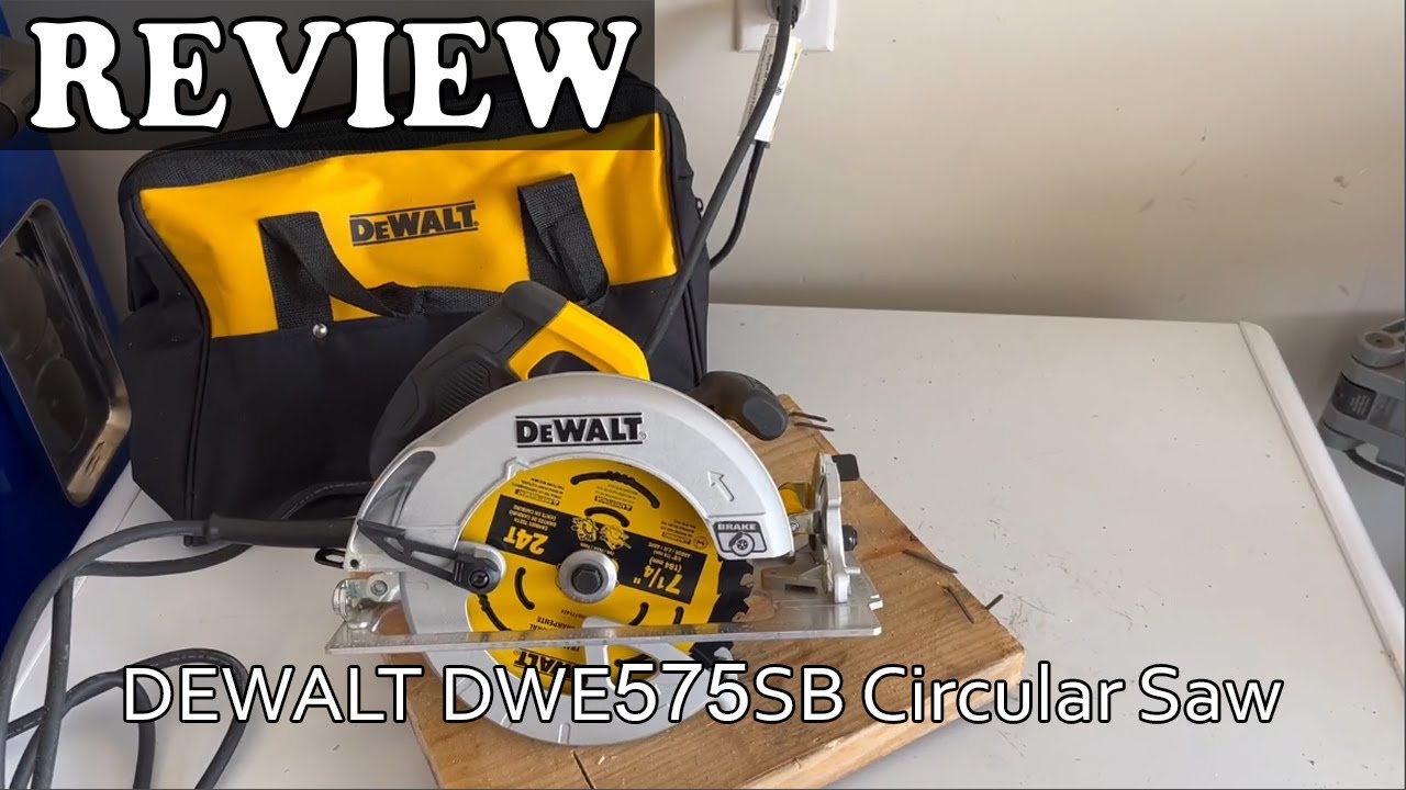 DEWALT DWE575SB Circular Saw - Testing & Review