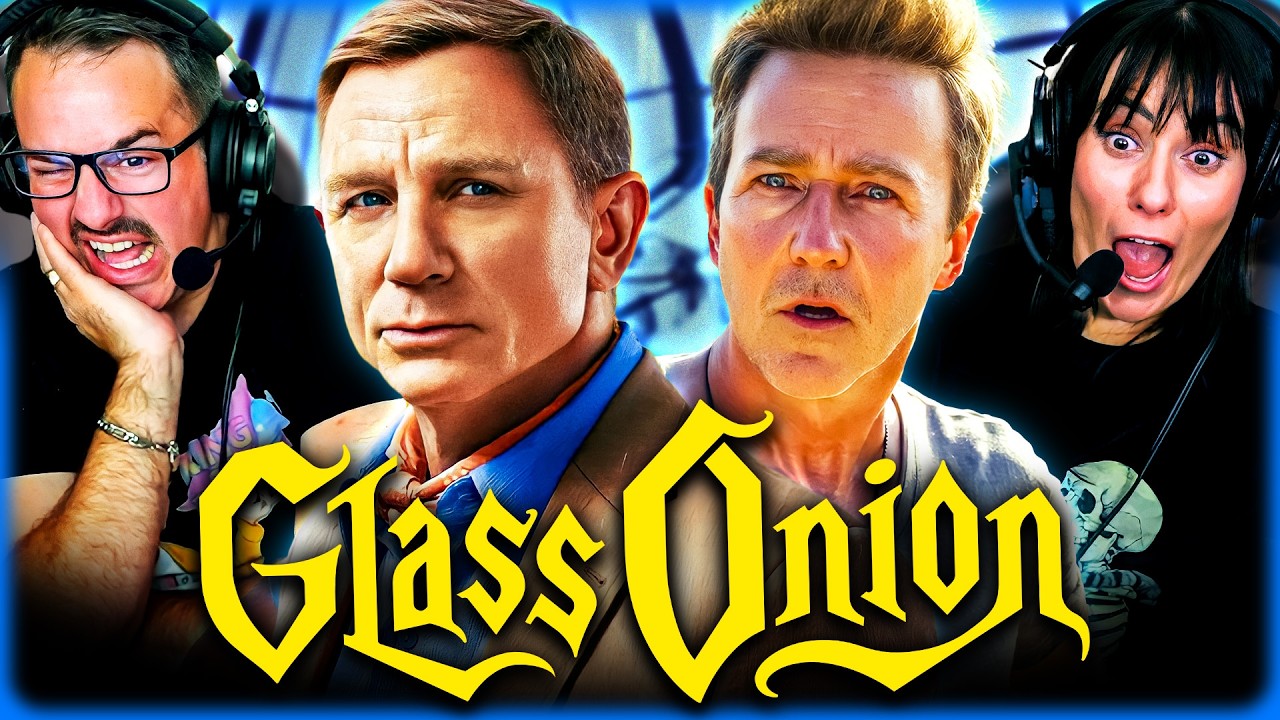 GLASS ONION: A KNIVES OUT MYSTERY (2022) IS HILARIOUSLY TWISTED!! MOVIE REACTION!! Daniel Craig