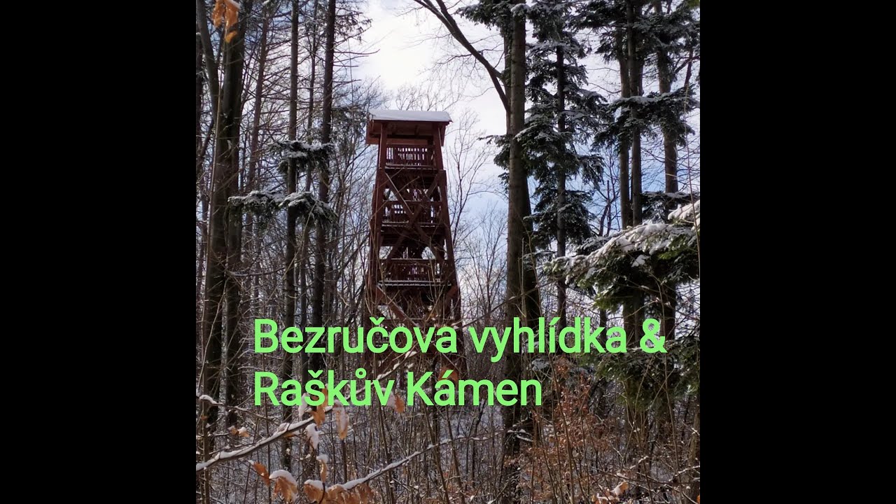 Rozhledna Bezručova vyhl&iacute;dka and Ra&scaron;kův k&aacute;men