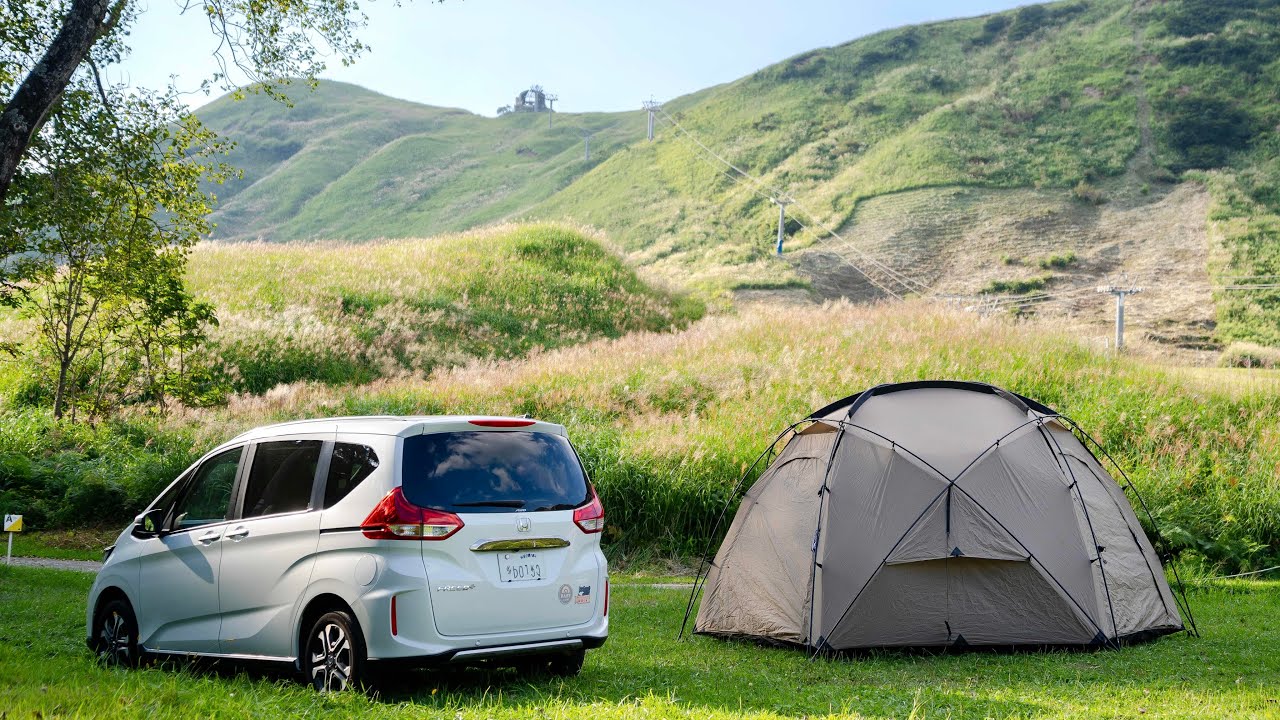 氷ノ山の麓でキャンプと登山｜ハチ高原オートキャンプ場と鉢伏山【EcoFlow DELTA 3 Plus】