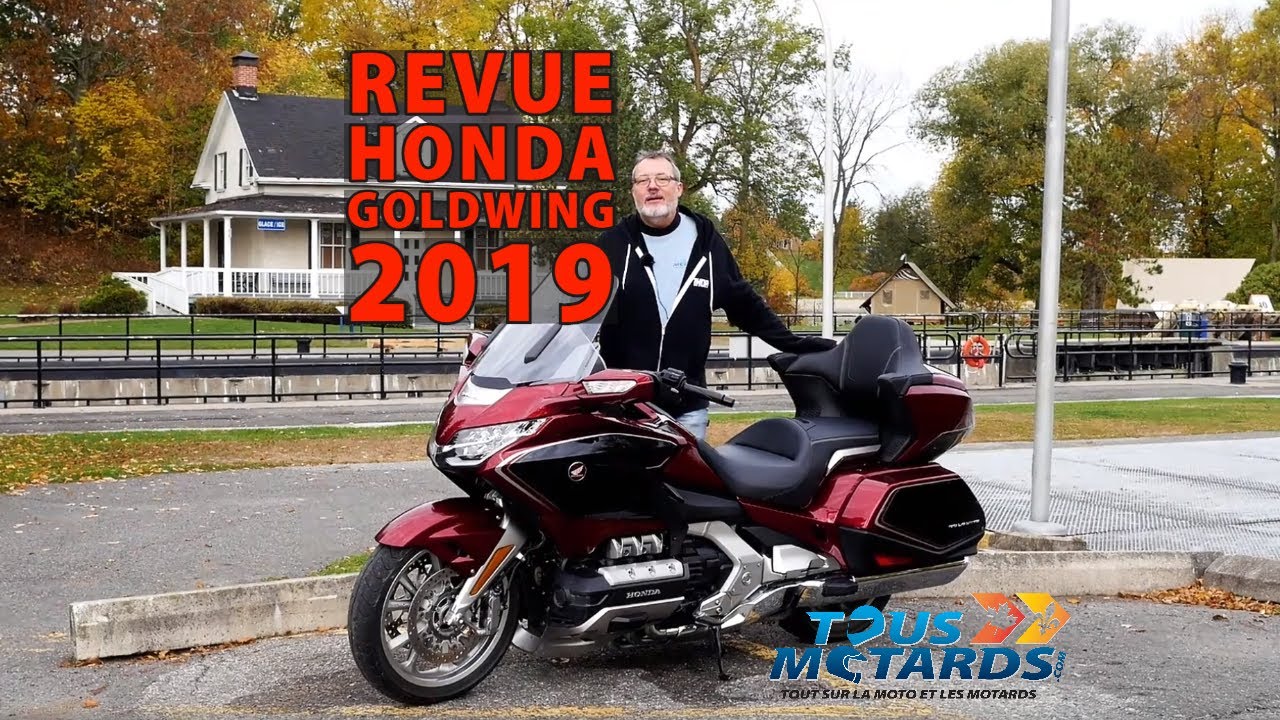 HONDA GOLDWING TOUR DCT AIRBAG 2019 - Essai à St-Ours, Sorel-Tracy et Odanak.