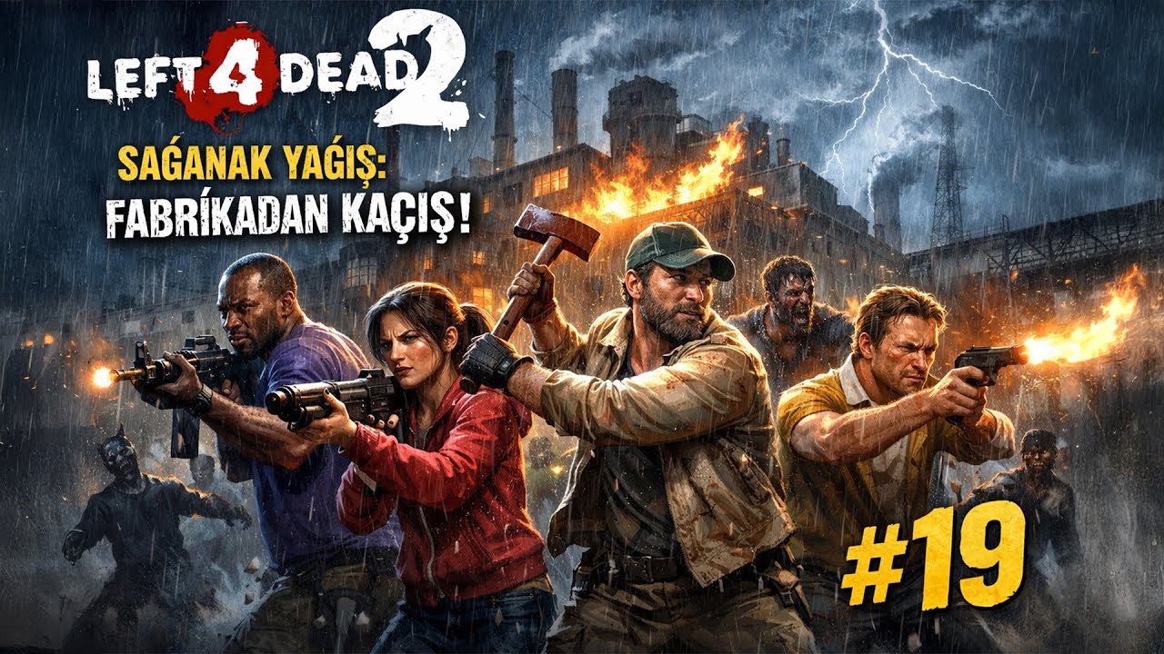 Left 4 Dead 2 - Sağanak Yağış: Fabrikadan Kaçış #19