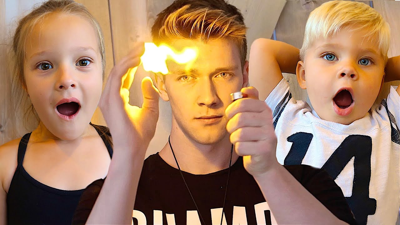 TODDLERS REACT TO MAGIC! (w/ Collins Key!)