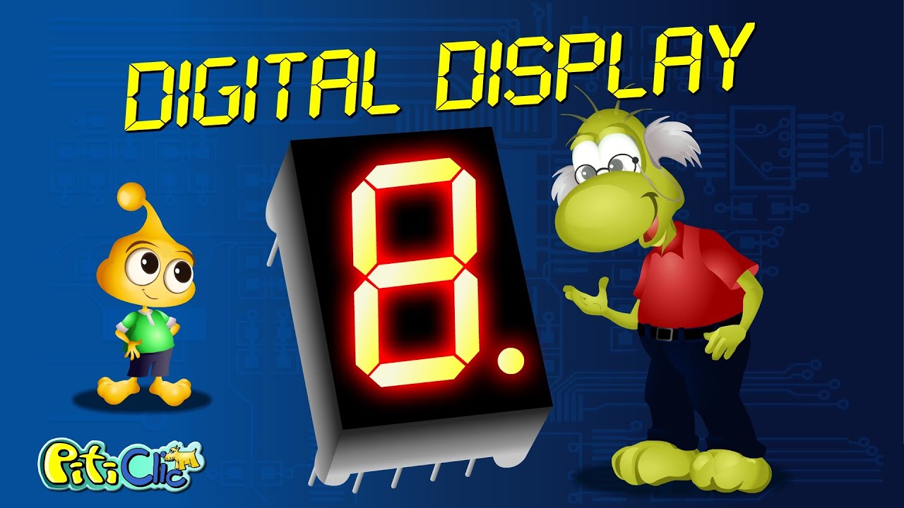 Electronica amuzanta - AFISAJ DIGITAL CU LED-URI |  Proiecte electronice pentru copii | Educational