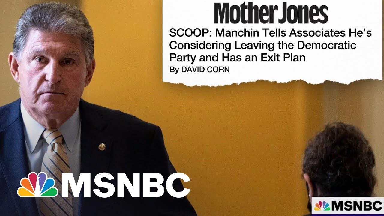 Report: Manchin Allegedly Considering Leaving Democratic Party