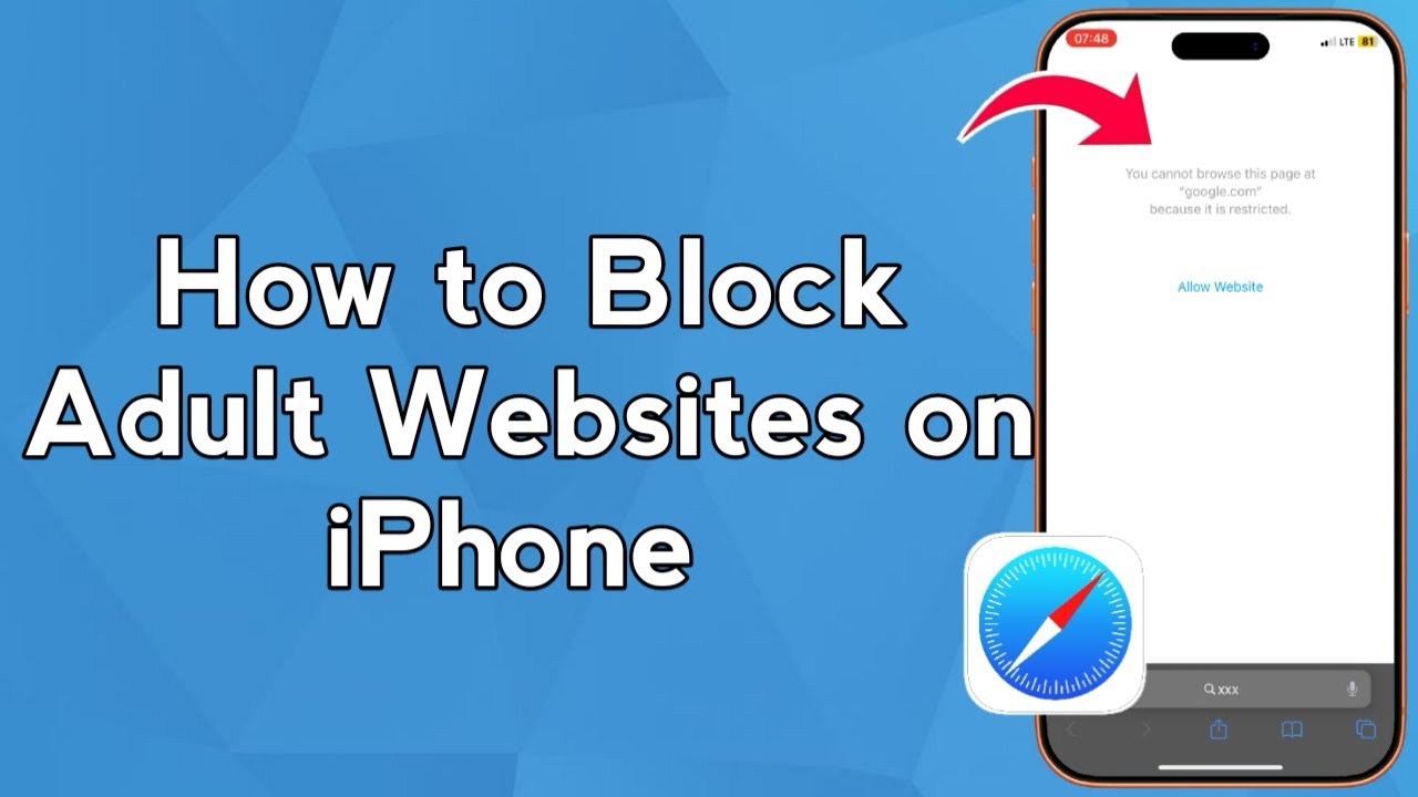 Как заблокировать сайты для взрослых на iPhone (пошаговая инструкция)
