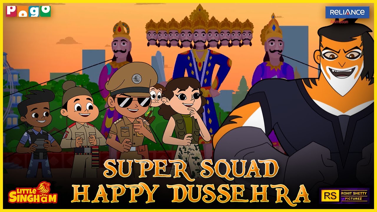 Super Squad Dussehra Special 🎉🔥 | Mission Against Jaanwar’s Evil Plan! | PogoTv | Kids Cartoon