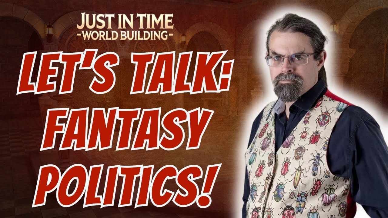 Pitfalls and Strengths of Fantasy Politics LIVE with Adrian Tchaikovsky