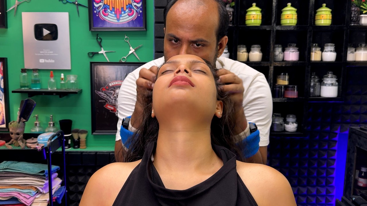 Reiki Master Intense Fire Head Massage ASMR | Indian Massage