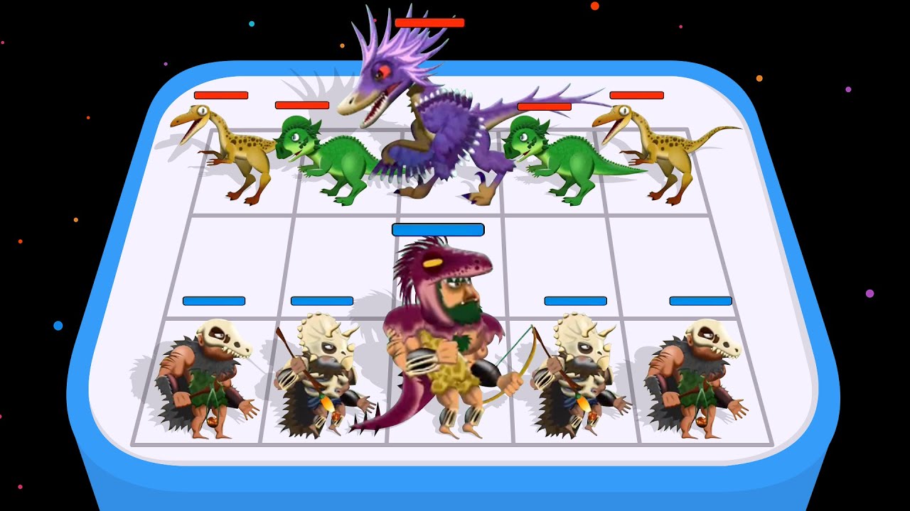 JURASSIC BATTLE: Dinosaur Evolution - Dino Merge Master, Android Game Merge 
