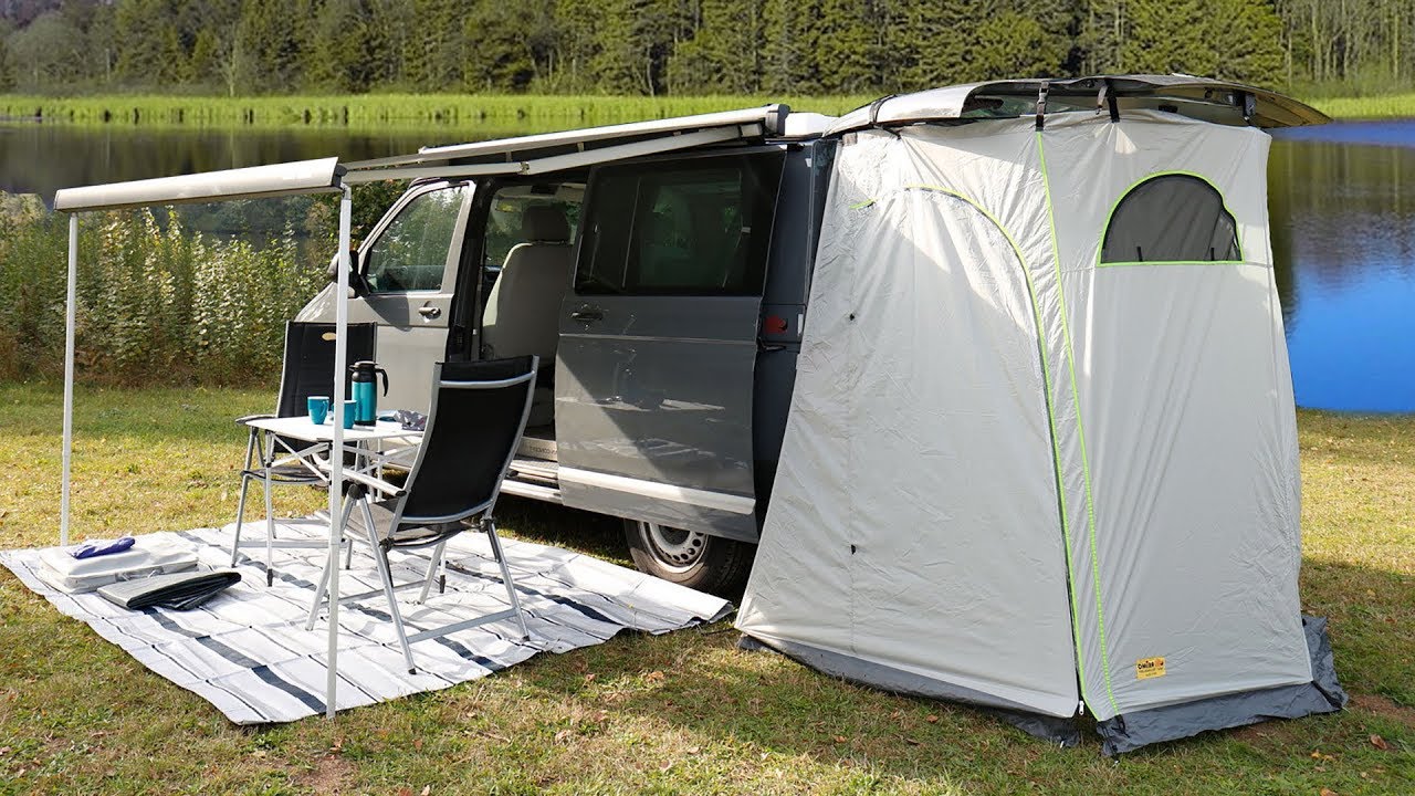 rear and side tents for Campervans and Minicamper