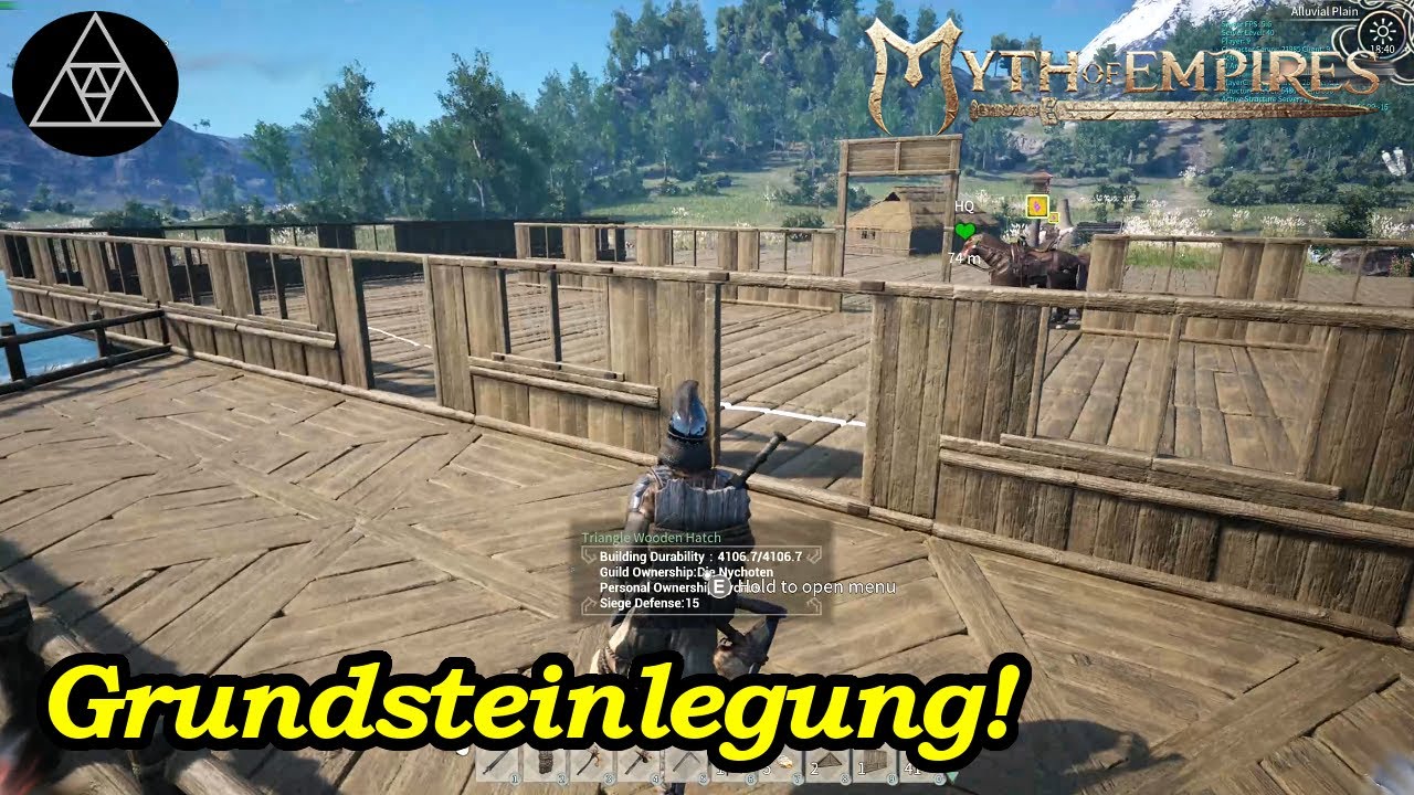 Basisbau & Neues Equipment!  ► Myth of Empires Gameplay deutsch #07