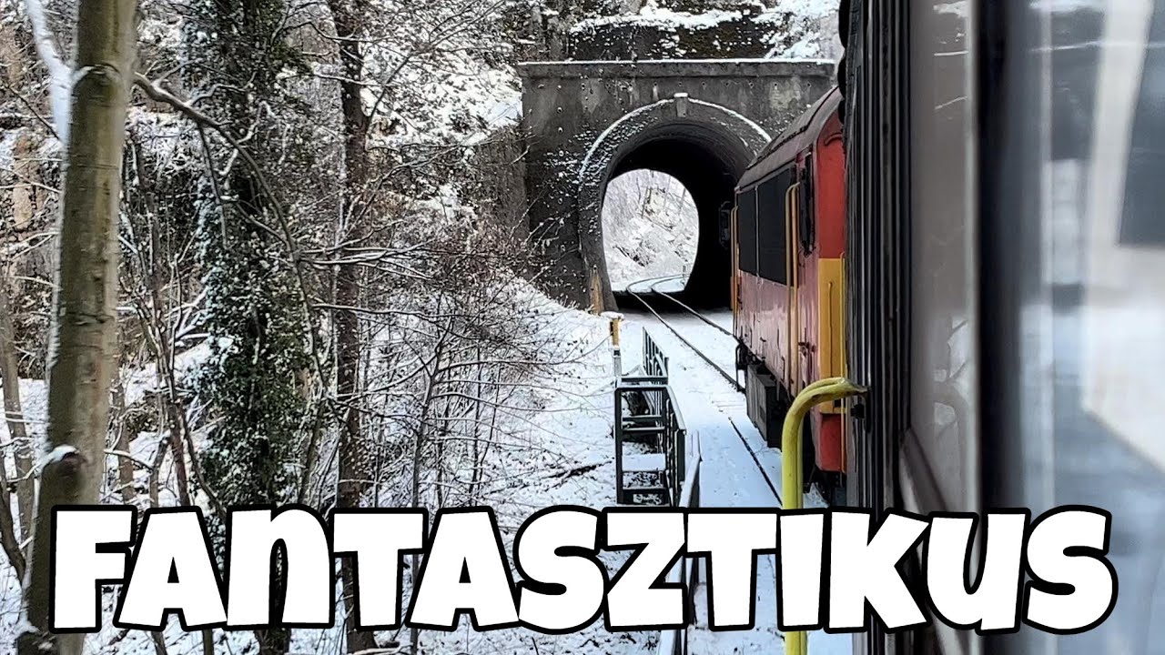 LEESETT A HÓ AZ ORSZÁG LEGSZEBB VASÚTVONALÁN...