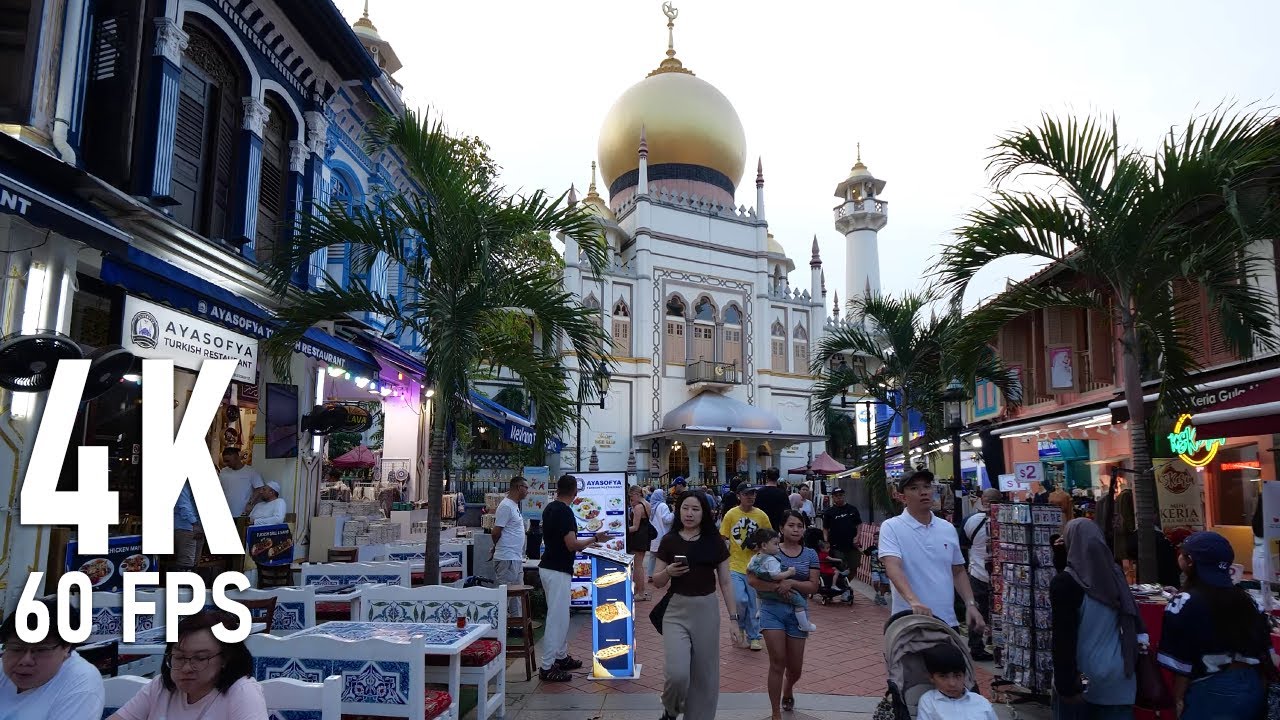 Walking in Kampong Glam, Singapore's Malay-Muslim Quarter