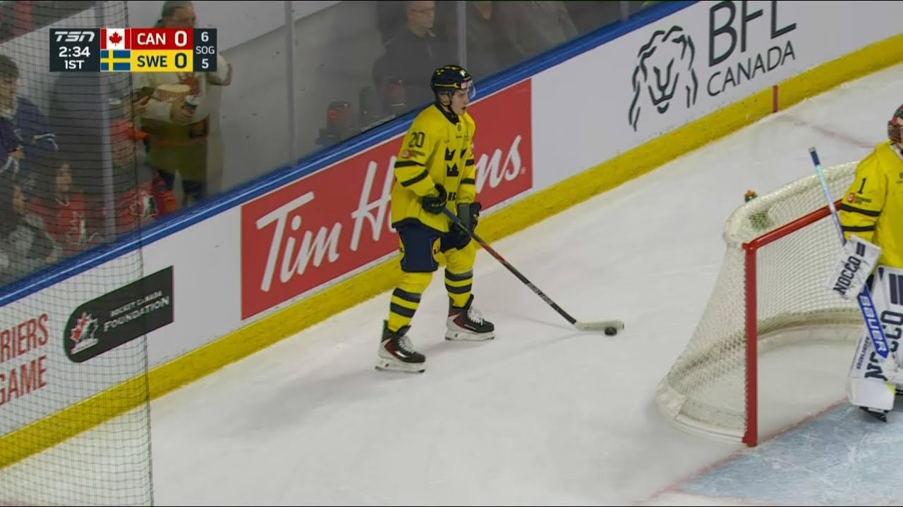 Alfons Freij Shifts - Dec 17 2025 (Sweden vs Canada U20)