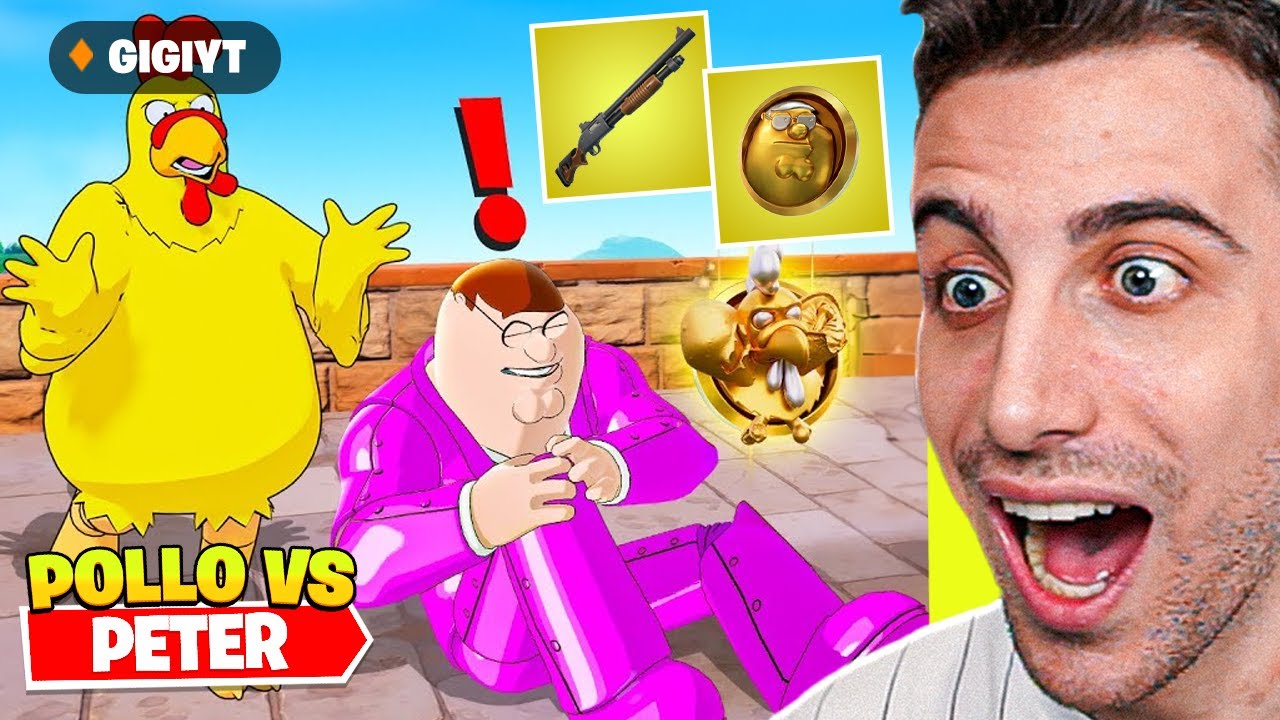 Mi Travesto da POLLO dei GRIFFIN e Uccido BOSS PETER! *Vinco la Partita* Capitolo 5 Fortnite ITA!