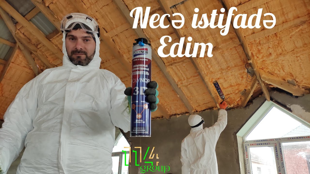 #Polynor #Полинор köpük izolyasiyanı necə istifadə etmək olar? Ustalar(070)350-01-14📞(077)370-01-14📞