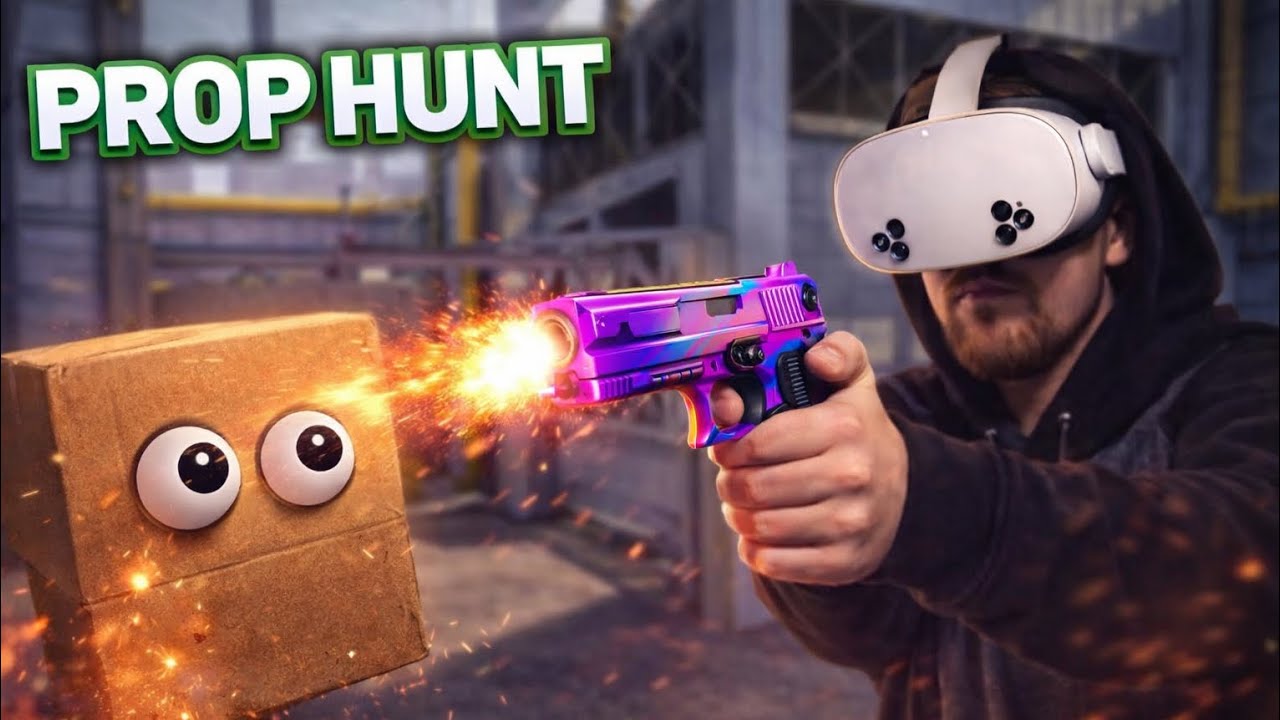HOW DID I NOT SEE HIM (Pavlov VR, Prop hunt)