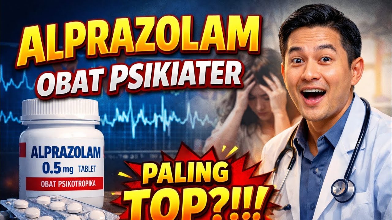 ALPRAZOLAM Obat Psikiater Paling TOP