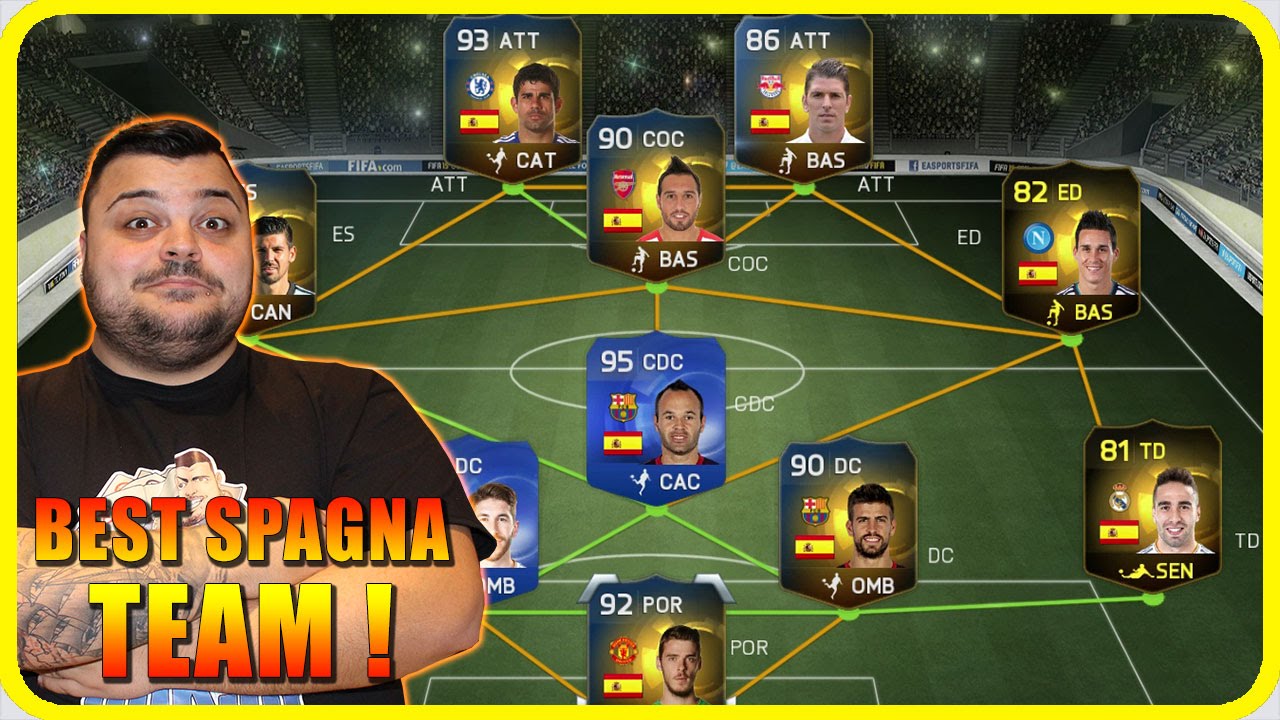 FIFA 15 SPAGNA TEAM ! [60FPS]