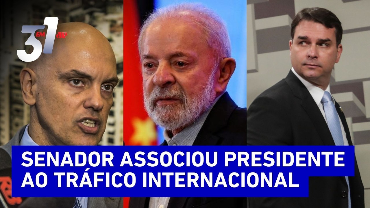 Persegui&ccedil;&atilde;o? Alexandre de Moraes determina inqu&eacute;rito contra Fl&aacute;vio Bolsonaro por cal&uacute;nia a Lula