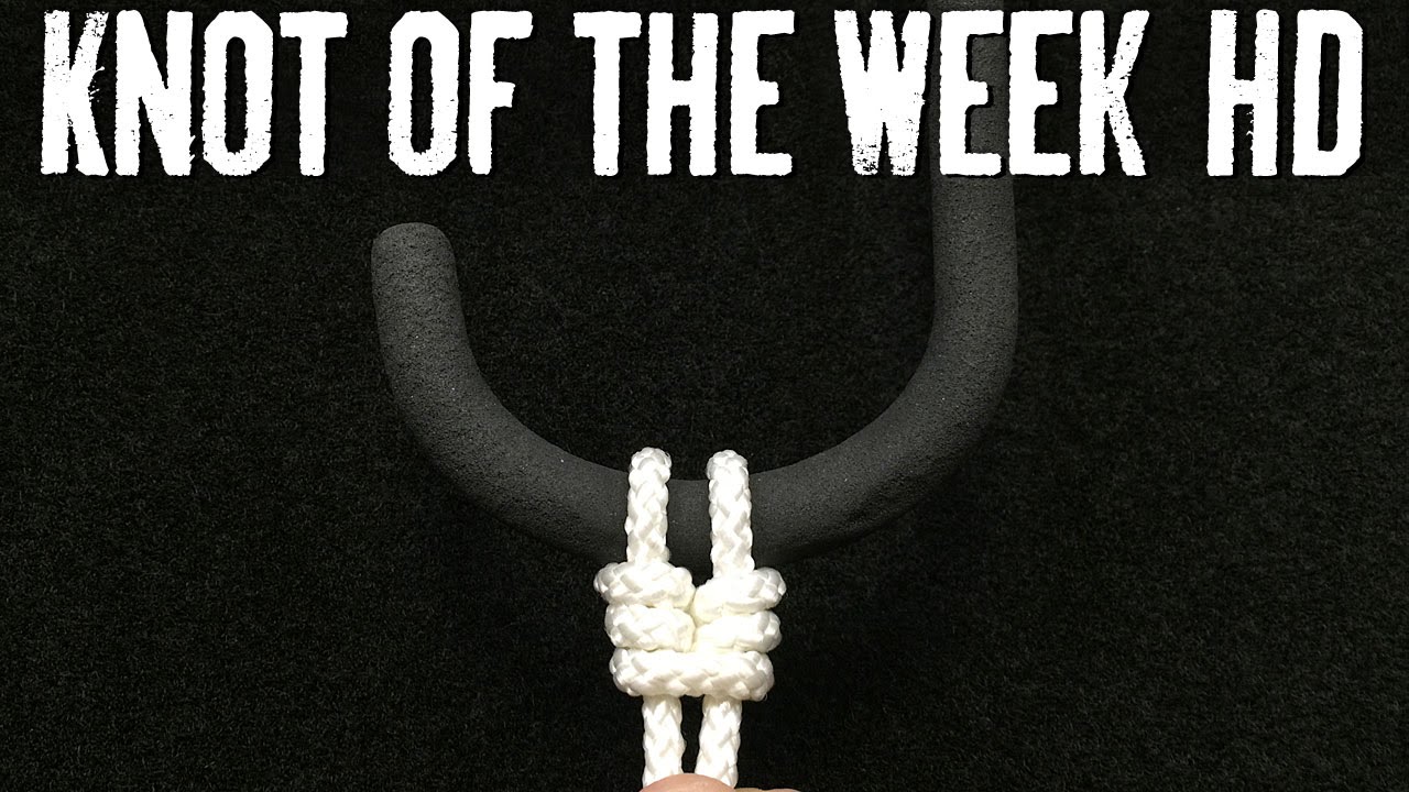 Tying Onto a Hook with the Cat's Paw Hitch - ITS Knot of the Week HD