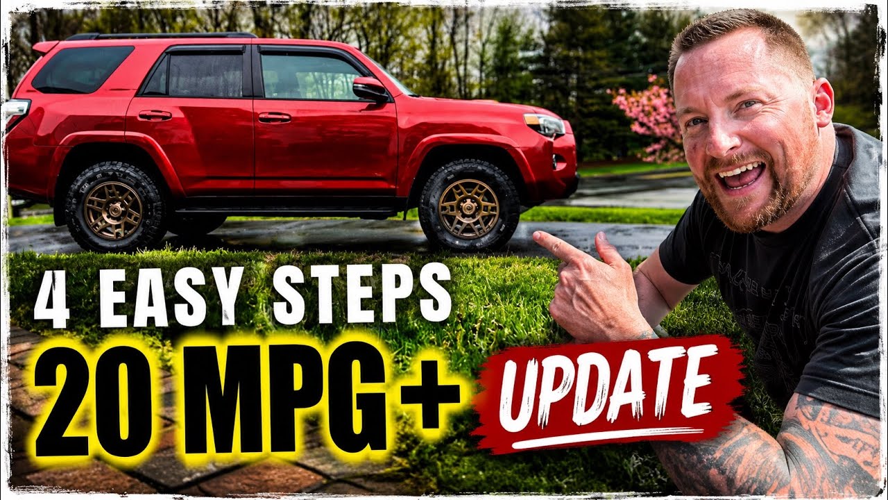 20 миль на галлон на Toyota 4Runner. Да, это возможно! 4 простых шага