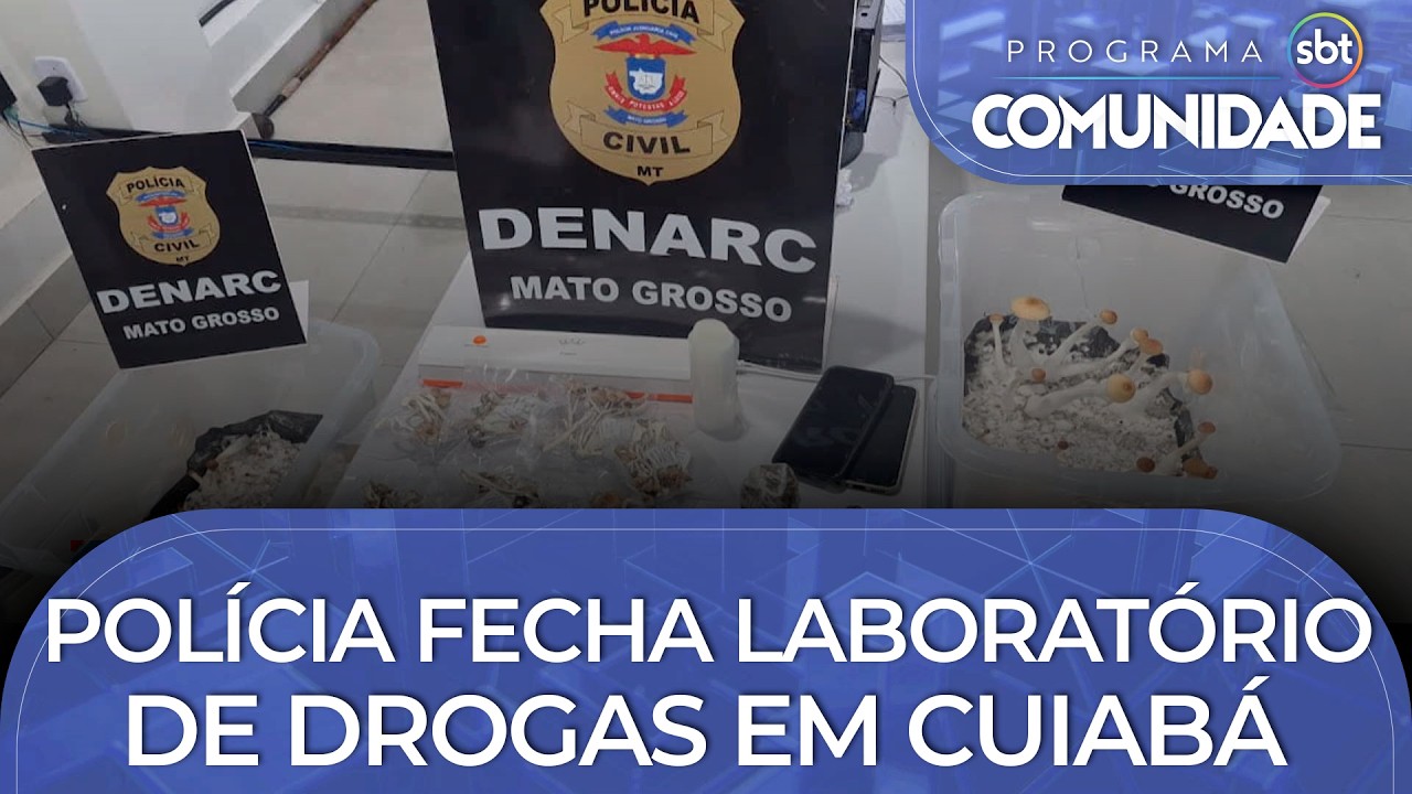 Tráfico interestadual: Polícia fecha laboratório de drogas