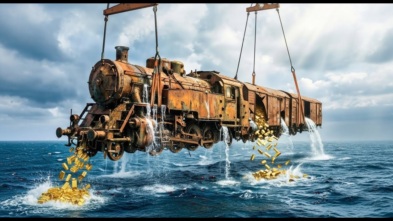 Salvage & Recovery: WWII Treasure Ship with 60 Tons of Gold Buried Under the Ocean ⚓💰🌊