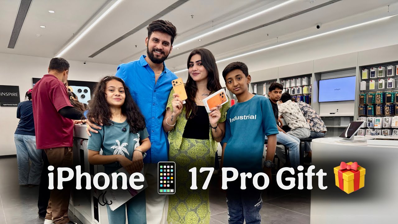 मैंने ले लिया iPhone 17 Pro￼ mobile📱🥳￼