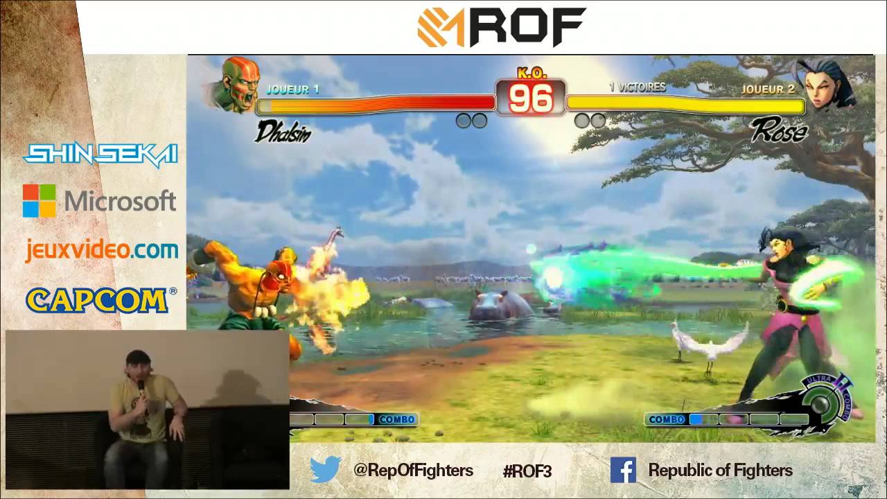 FuR Saunic (Dhalsim) vs Meltdown|Luffy (Rose) - WInners TOP8 - ROF3
