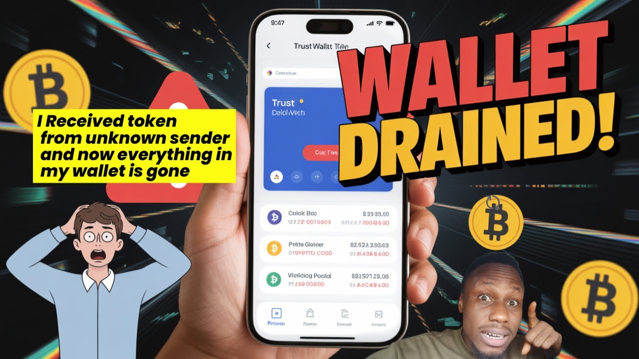 Wallet Poisoning Scam /dusting scams: How Fake Tokens Drain Your Trust Wallet