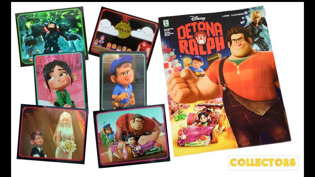 WRECK IT RALPH полный альбом стикеров