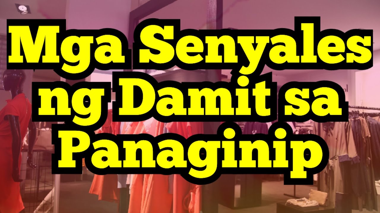 7 Signs ng DAMIT sa Panaginip malinaw na Senyales | @DreamsMaster1818